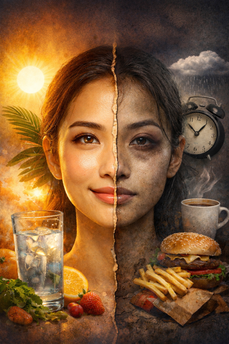 เช็คสาเหตุผิวหมองคล้ำ