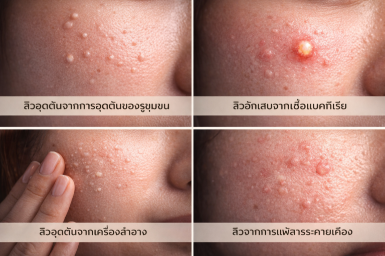สิวแบบไหนไม่ใช่สิวฮอร์โมน แยกให้ออกก่อนรักษา