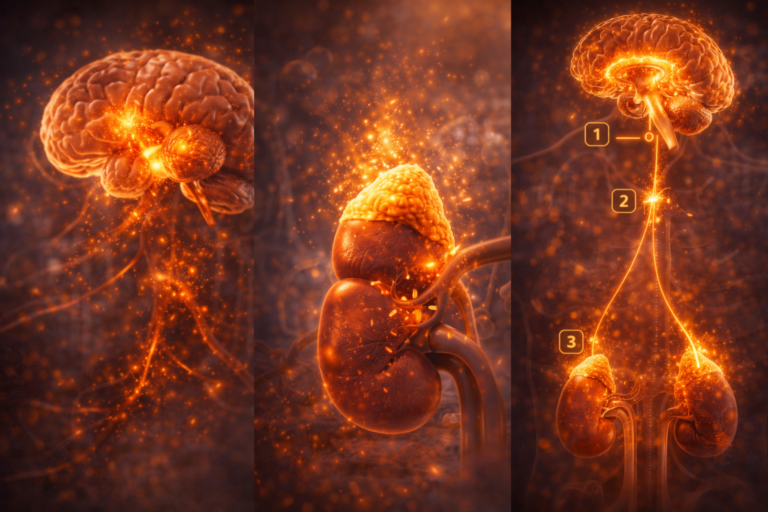 คอร์ติซอลสูง กระตุ้นต่อมไขมันอย่างไร