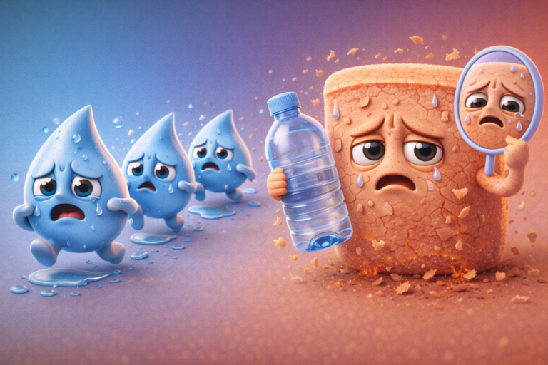 ผิวหมองเพราะขาดน้ำ สัญญาณที่หลายคนมองข้าม