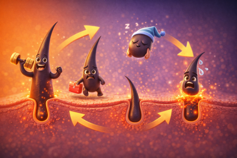 ผมร่วงวันละกี่เส้นถึงเรียกว่าปกติ