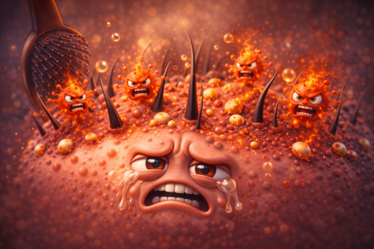 หนังศีรษะอักเสบ สาเหตุผมบางที่หลายคนมองข้าม